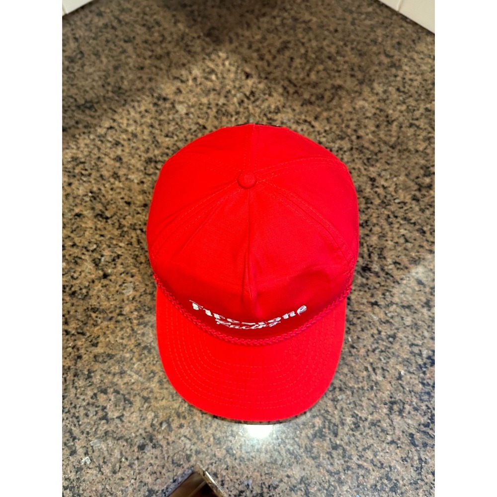 Firestone Racing Headmost Vintage Rope Snapback Hat Red IndyCar Auto Racing - Picture 5 of 8